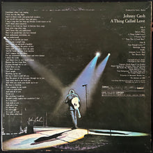 Load image into Gallery viewer, JOHNNY CASH - A THING CALLED LOVE (USED VINYL 1972 JAPAN M-/EX-)
