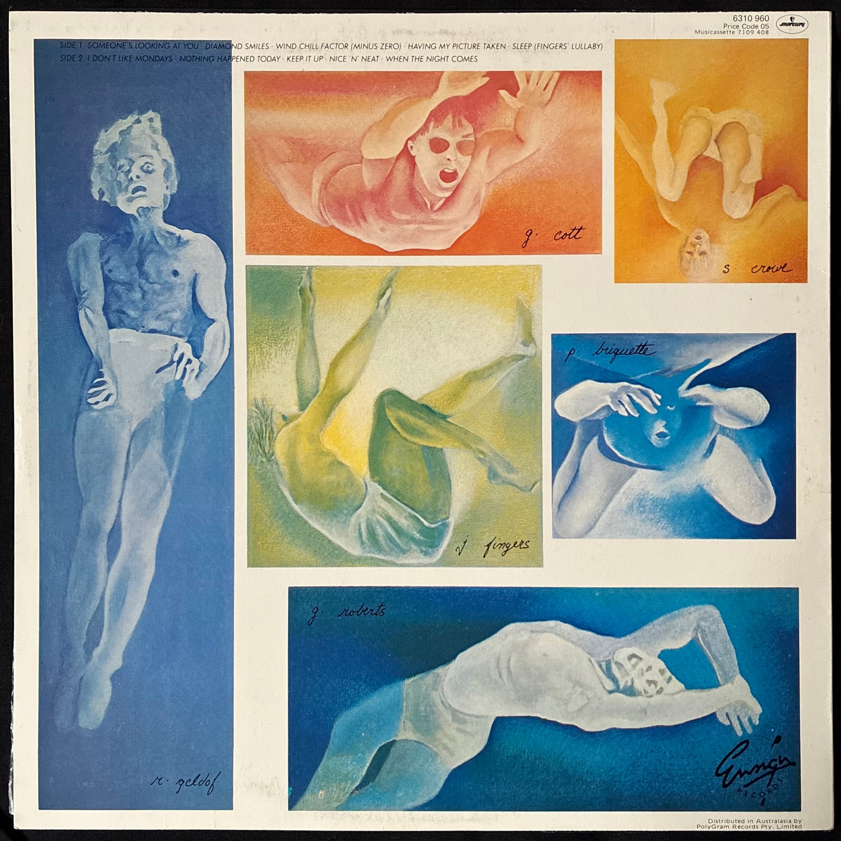BOOMTOWN RATS - THE FINE ART OF SURFACING (USED VINYL 1979 AUS M-/EX+)