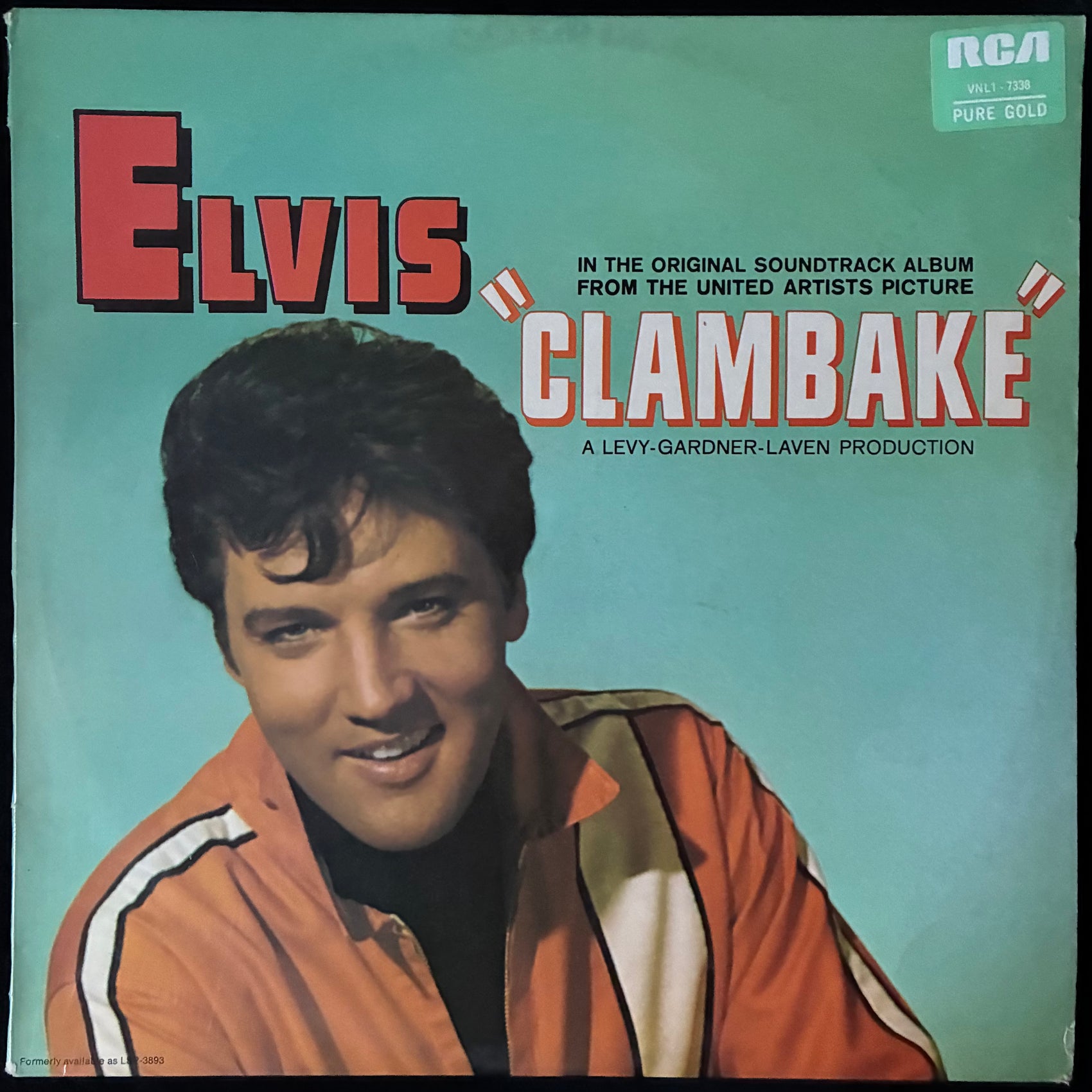 ELVIS PRESLEY - CLAMBAKE (USED VINYL AUS EX+/EX-)