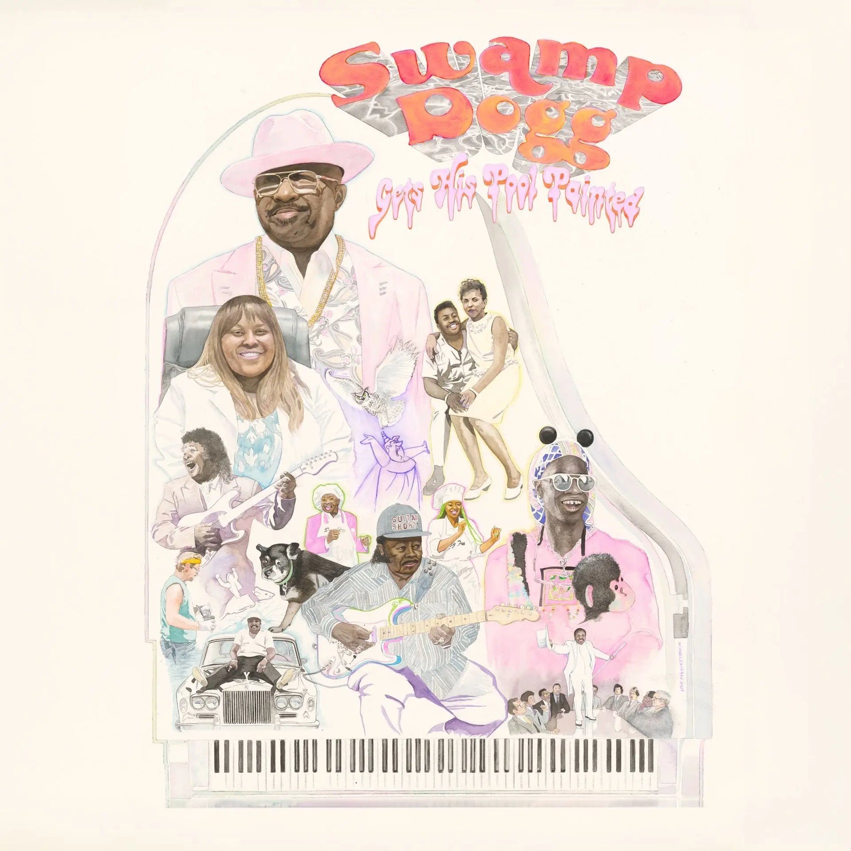 SWAMP DOGG - SWAMP DOGG GETS HIS POOL PAINTED (COLOURED) RSD 2026 VINYL