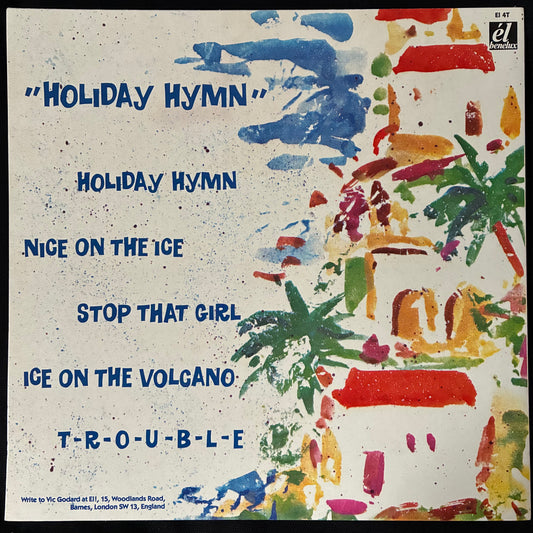 VIC GODARD - HOLIDAY HYMN (12" EP) (USED VINYL 1986 BENELUX M-/M-)