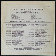 Load image into Gallery viewer, DAVE CLARK FIVE - DAVE CLARK FIVE AND THE WASHINGTON D.C.'S (USED VINYL 1965 AUS EX-/VG+)
