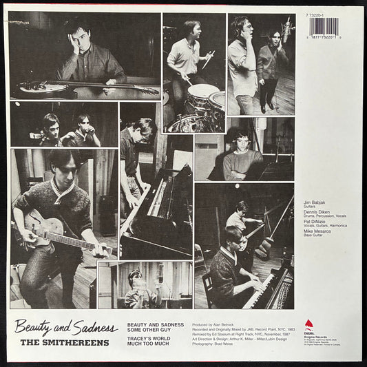 SMITHEREENS - BEAUTY AND SADNESS (12" EP) (USED VINYL 1988 US M-/EX)