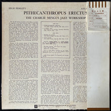 Load image into Gallery viewer, CHARLIE MINGUS - PITHECANTHROPUS ERECTUS (USED VINYL 1970 JAPAN M-/EX)
