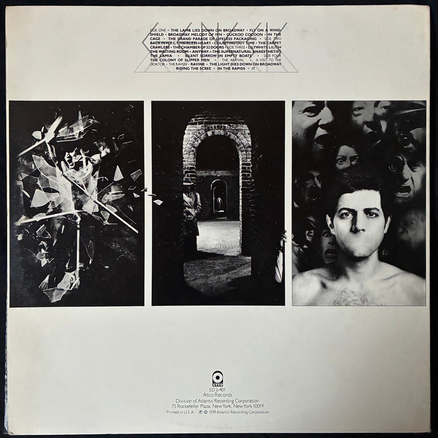 GENESIS - THE LAMB LIES DOWN ON BROADWAY (2LP) (USED VINYL 1974 US M-/EX)