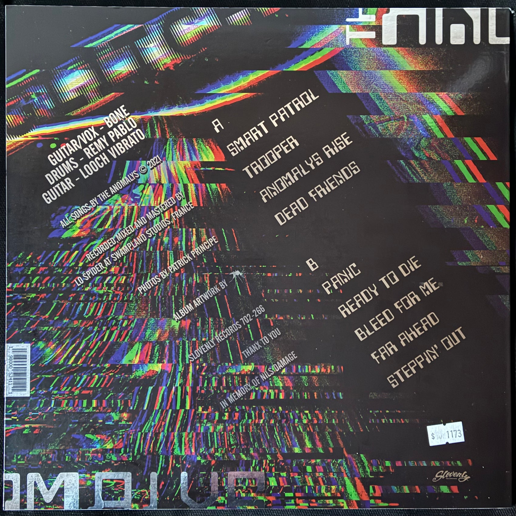 ANOMALYS - GLITCH (USED VINYL 2021 US M-/M-)