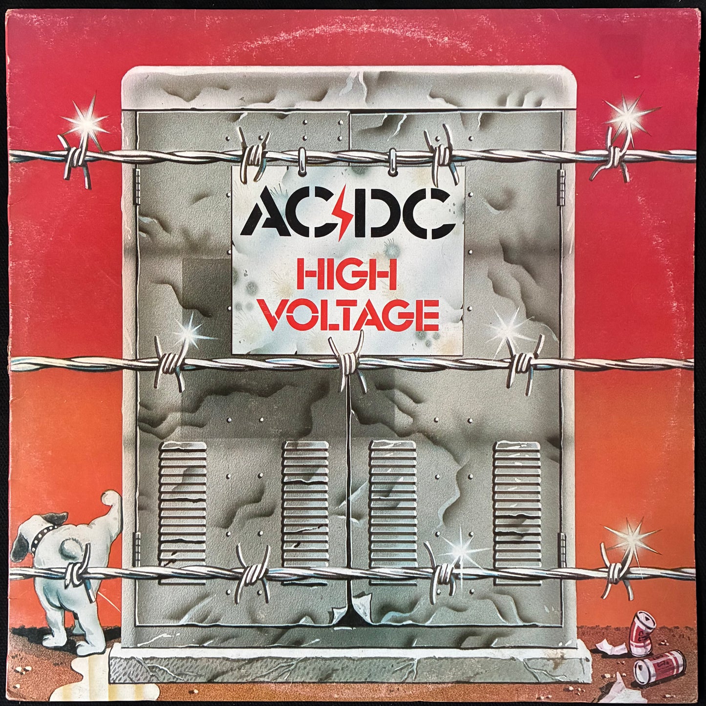 AC/DC - HIGH VOLTAGE (FIRST PRESSING) (USED VINYL 1975 AUS VG+/EX-)