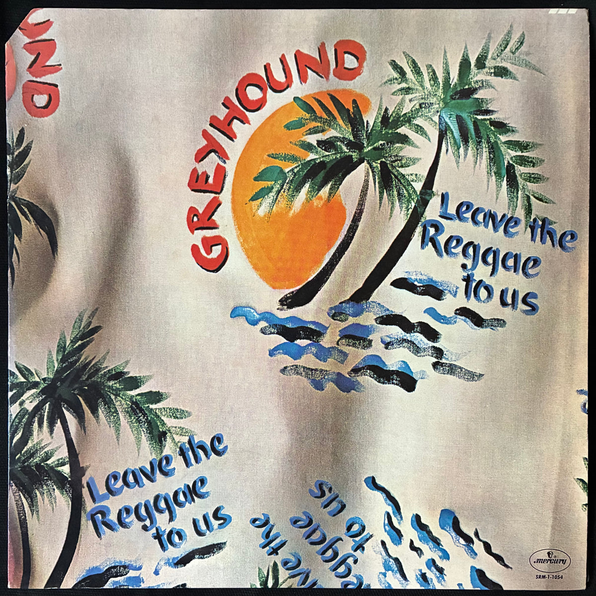 GREYHOUND - LEAVE THE REGGAE TO US (USED VINYL 1975 US M-/EX)