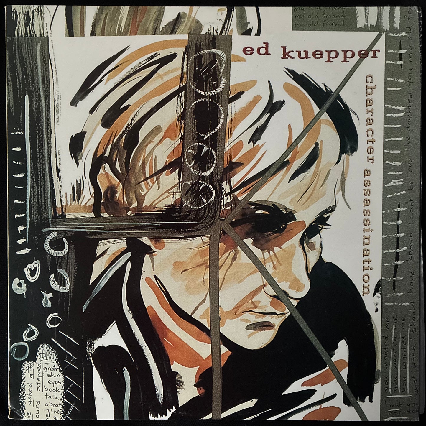 ED KUEPPER - CHARACTER ASSASSINATION (2LP) (WHITE MARBLED) (USED VINYL 1994 UK M-/M-)