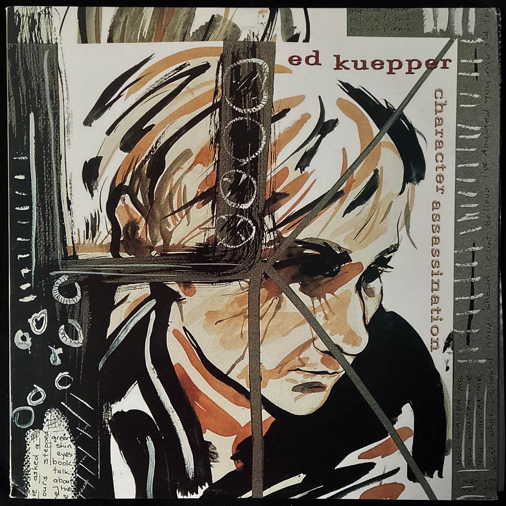 ED KUEPPER - CHARACTER ASSASSINATION (2LP) (WHITE MARBLED) (USED VINYL 1994 UK M-/M-)