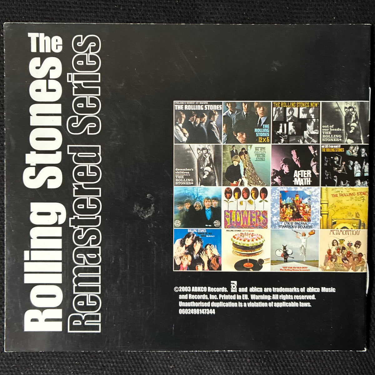 ROLLING STONES - REMASTERED SERIES (16 SACD SET) (USED SACD 2003 EU M-/M-)
