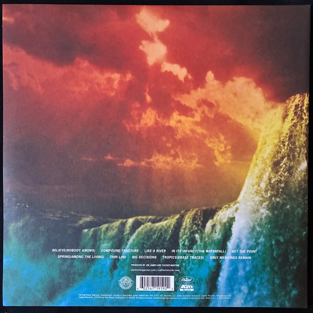 MY MORNING JACKET - THE WATERFALL (FIRST PRESSING) (USED VINYL 2015 US M-/M-)