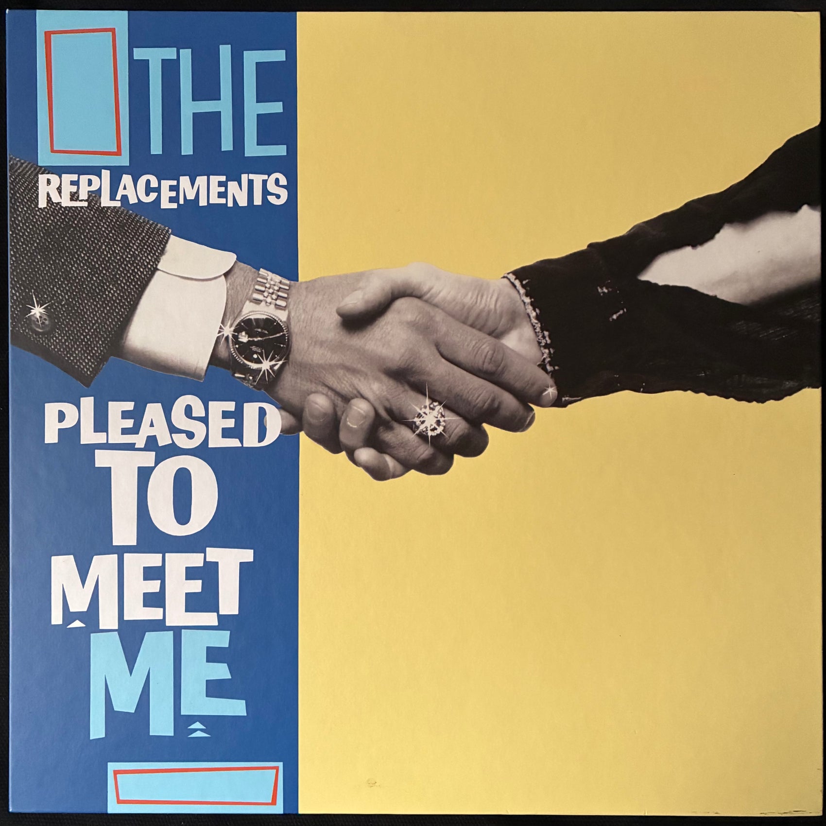 REPLACEMENTS - PLEASED TO MEET ME (LP+3CD SET) (USED VINYL 2000 US M-/M-/EX+/EX+)