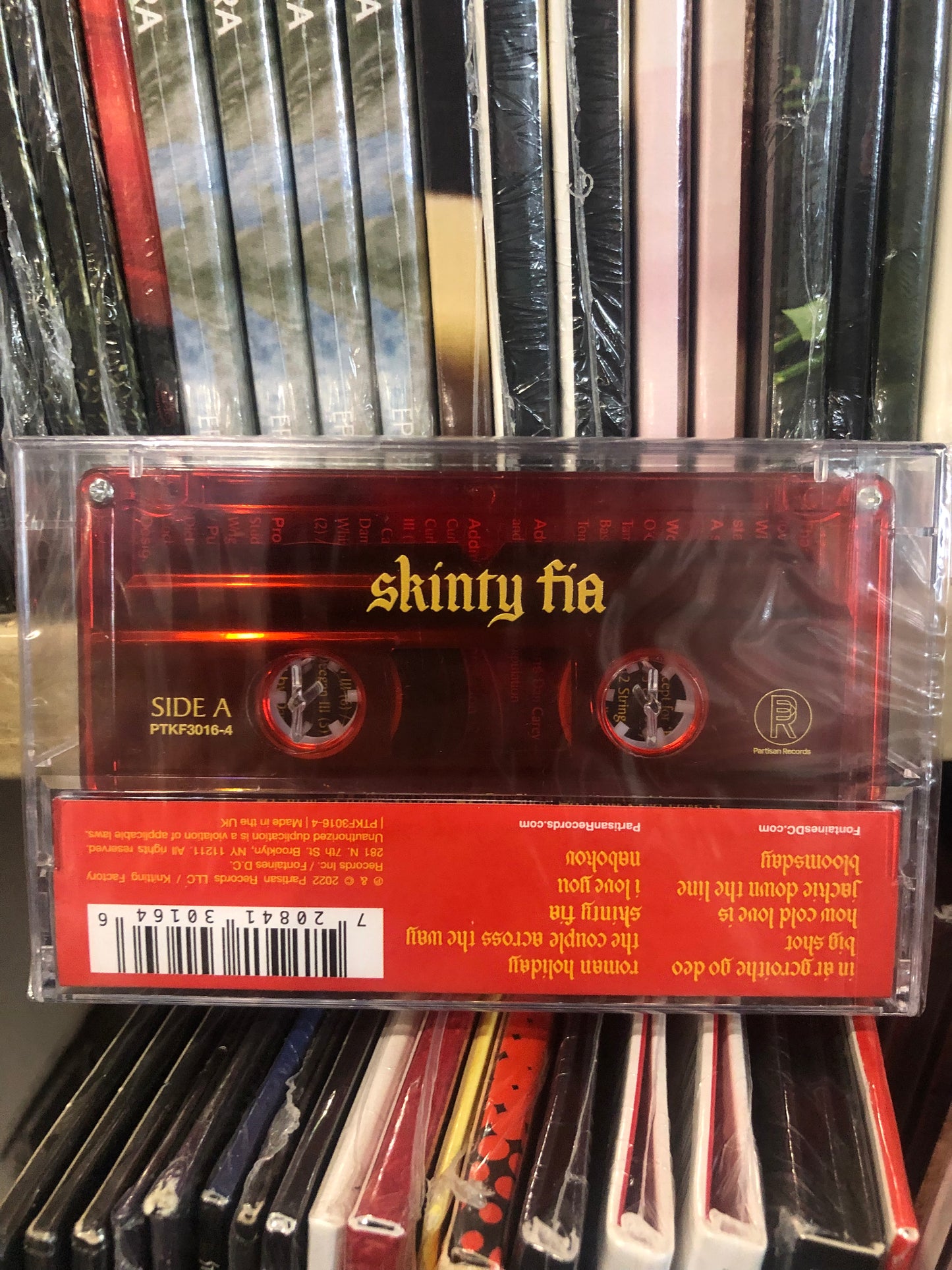 FONTAINES D.C. - SKINTY FIA (RED COLOURED) CASSETTE