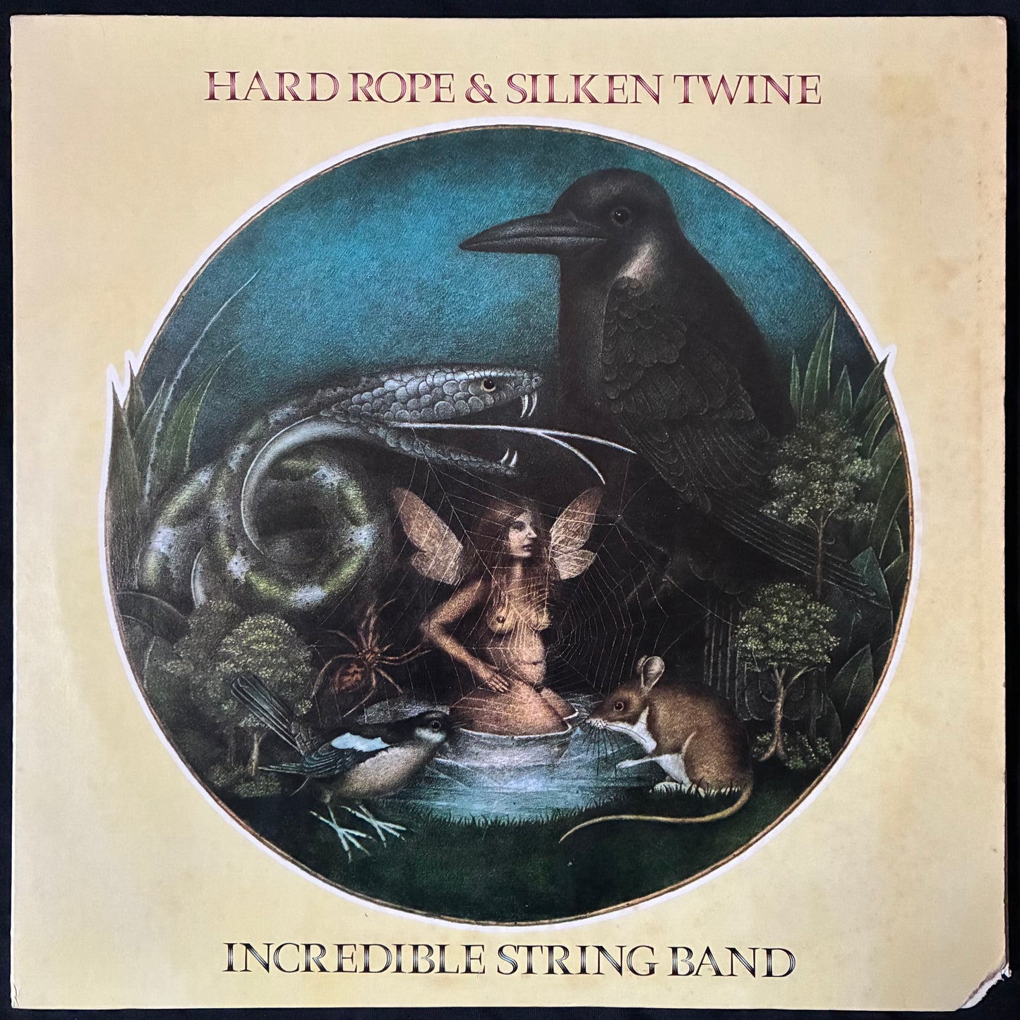 INCREDIBLE STRING BAND - HARD ROPE AND SILKEN TWINE (USED VINYL 1974 US M-/EX)