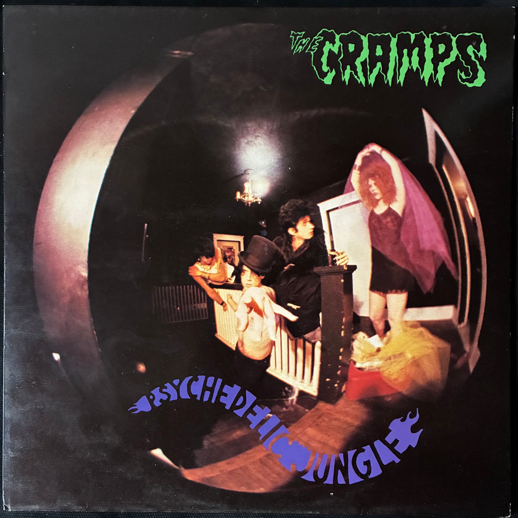 CRAMPS - PSYCHEDELIC JUNGLE (USED VINYL 1981 NETHERLANDS M-/EX+)