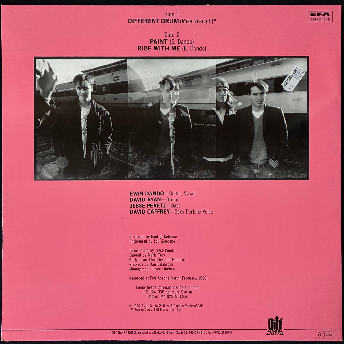 LEMONHEADS - FAVORITE SPANISH DISHES (12") (USED VINYL 1990 GERMANY M-/M-)