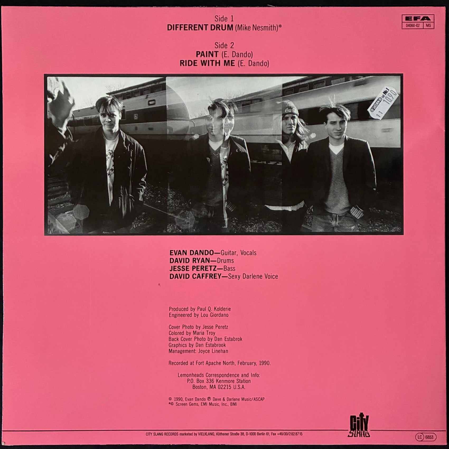 LEMONHEADS - FAVORITE SPANISH DISHES (12") (USED VINYL 1990 GERMANY M-/M-)