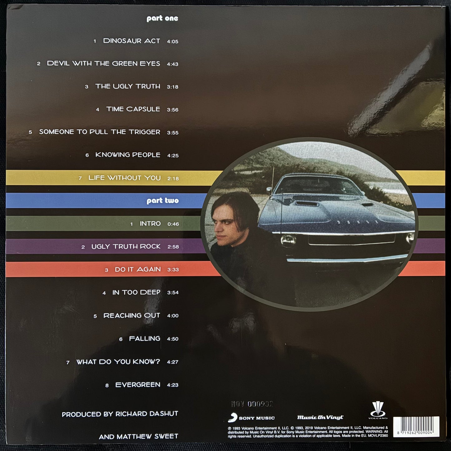 MATTHEW SWEET - ALTERED BEAST (BLUE COLOURED) (USED VINYL 2019 EU M-/M-)