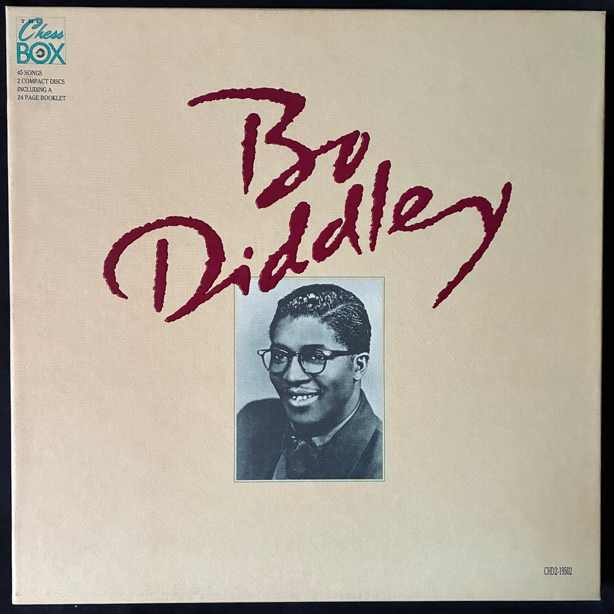 BO DIDDLEY - BO DIDDLEY - THE CHESS BOX (2CD BOX SET) (USED CD 1990 US M-/M-)