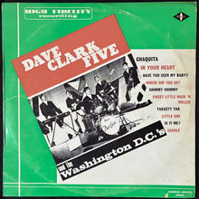 Load image into Gallery viewer, DAVE CLARK FIVE - DAVE CLARK FIVE AND THE WASHINGTON D.C.'S (USED VINYL 1965 AUS EX-/VG+)
