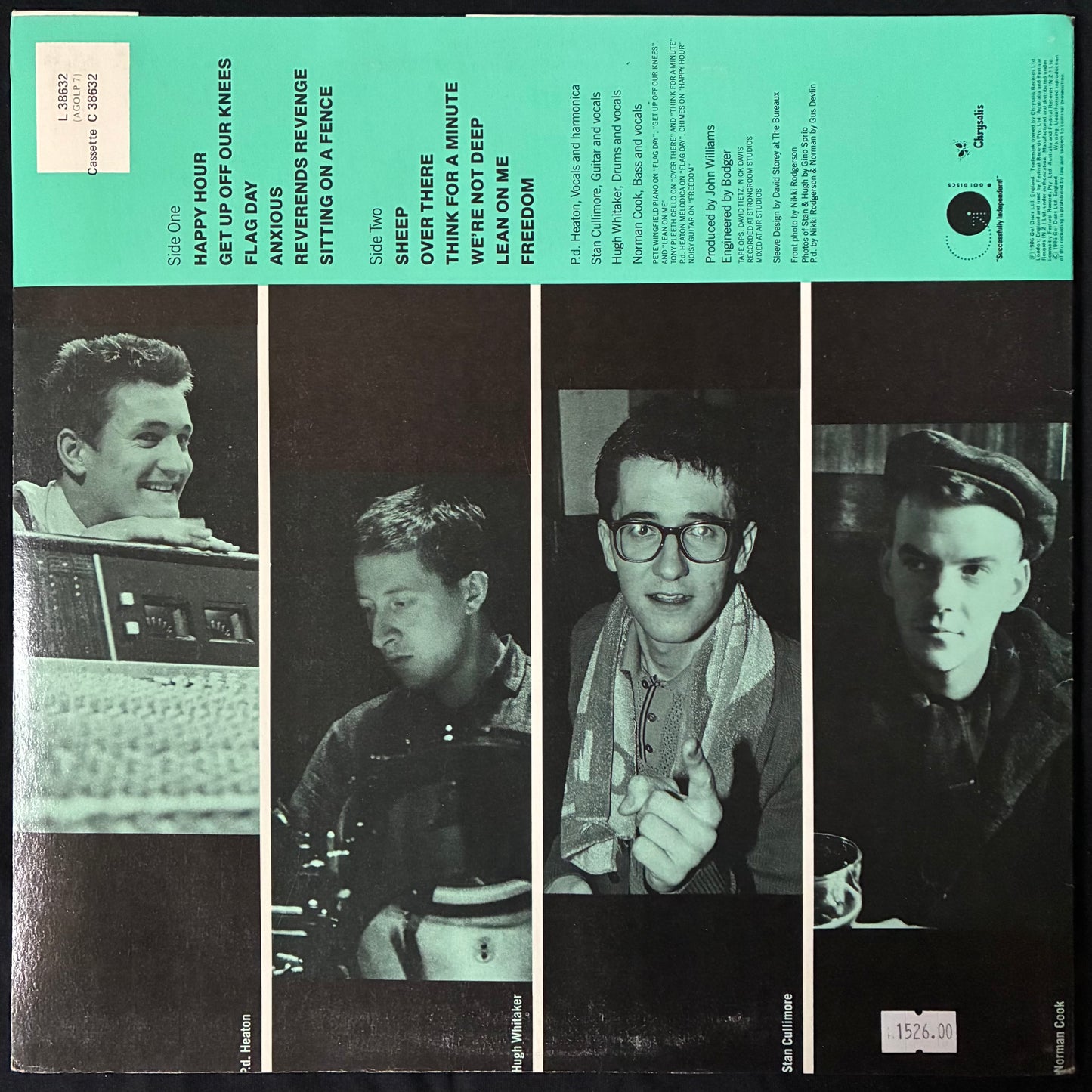 HOUSEMARTINS - LONDON 0 HULL 4 (USED VINYL 1986 AUS M-/EX)