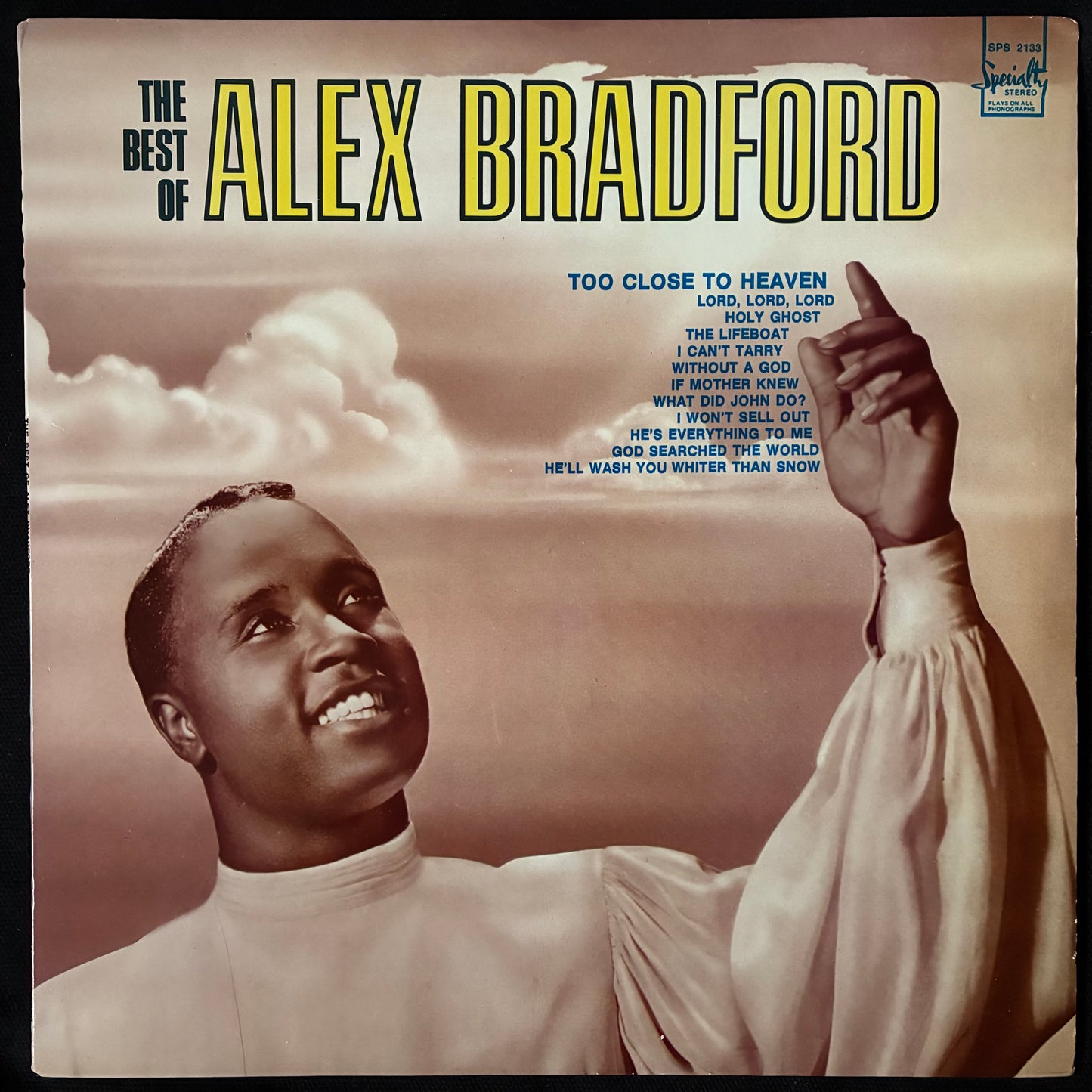 ALEX BRADFORD - THE BEST OF ALEX BRADFORD (USED VINYL 1983 US M-/EX+)