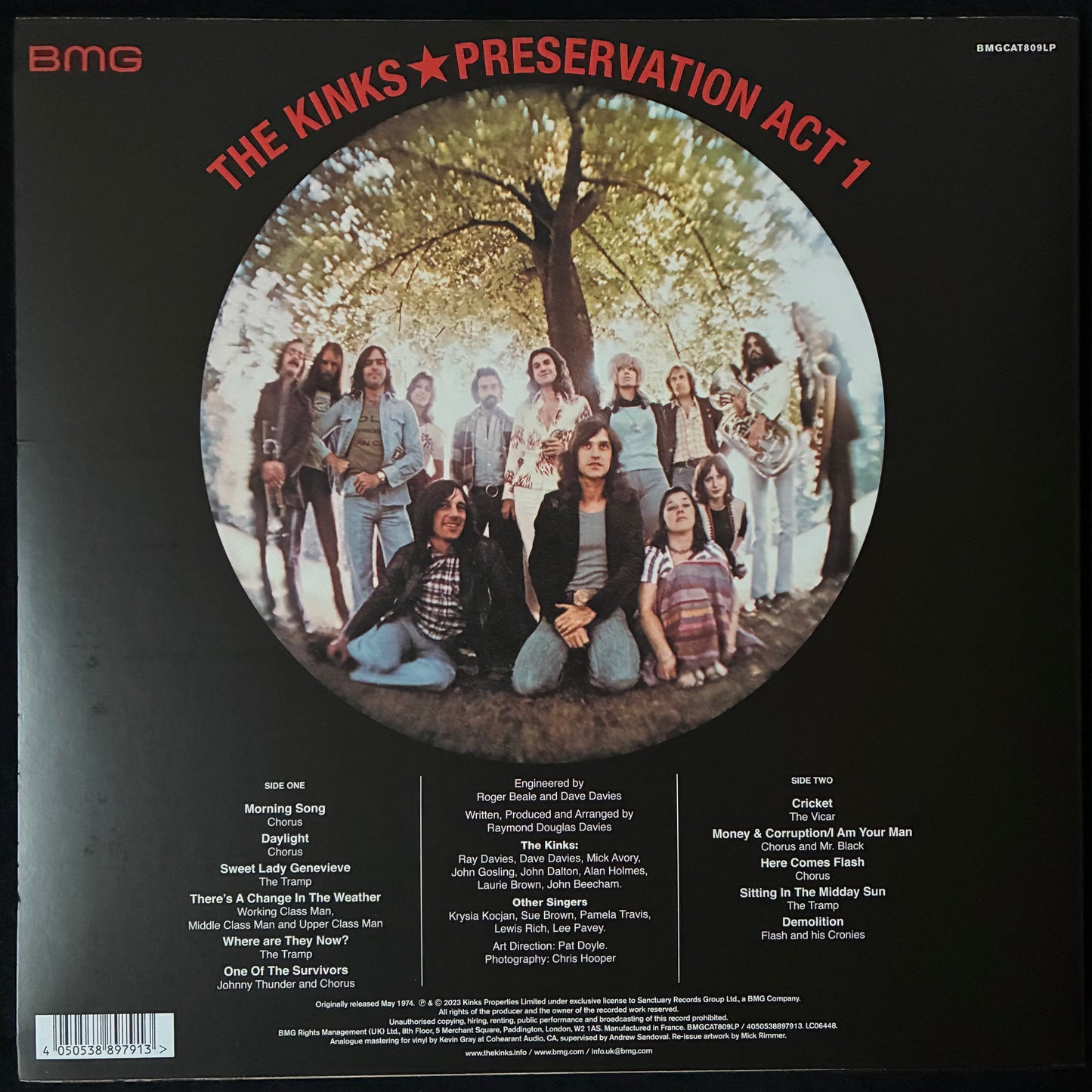 KINKS - PRESERVATION ACT (USED VINYL 2023 UK/EU M-/M-)