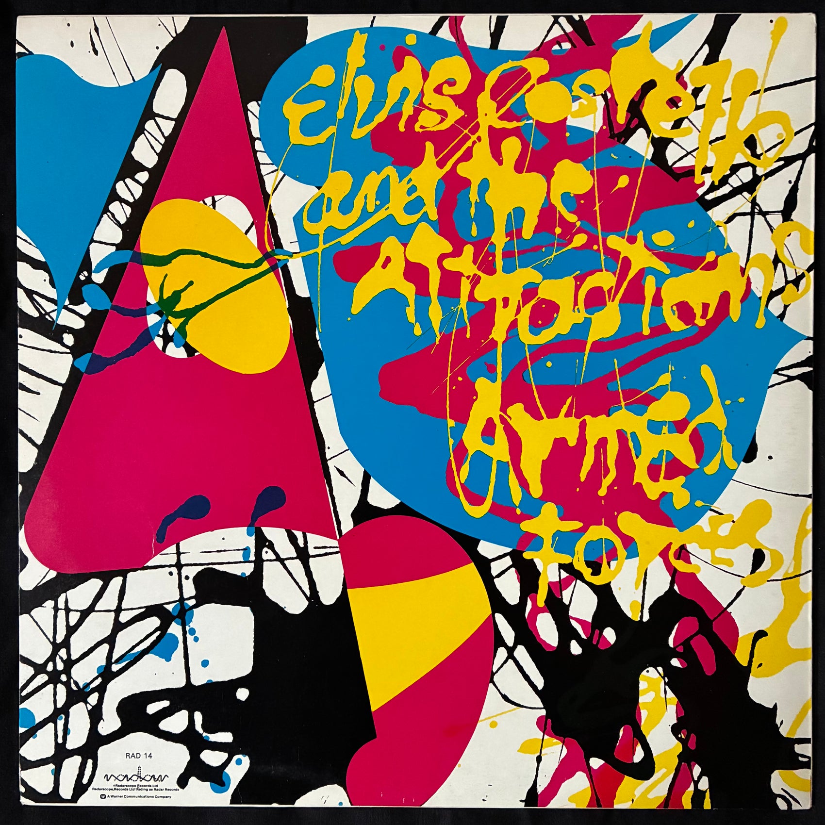ELVIS COSTELLO AND THE ATTRACTIONS - ARMED FORCES (USED VINYL 1978 AUS M-/EX+)