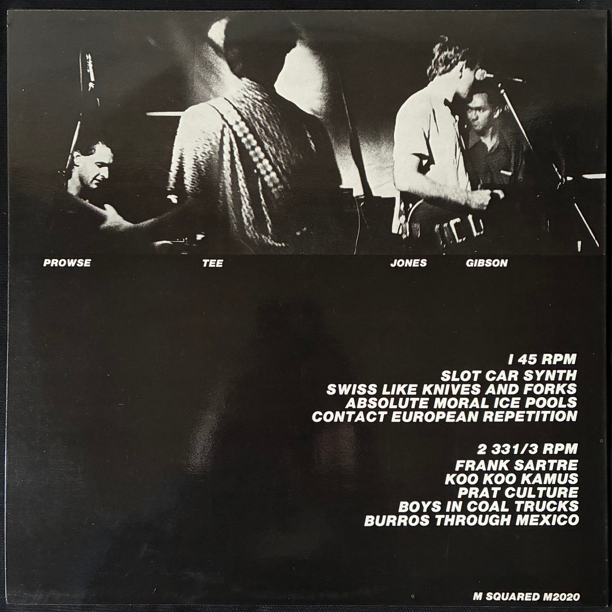 SCATTERED ORDER - PRAT CULTURE (FIRST PRESSING) (USED VINYL 1982 AUS M-/M-)