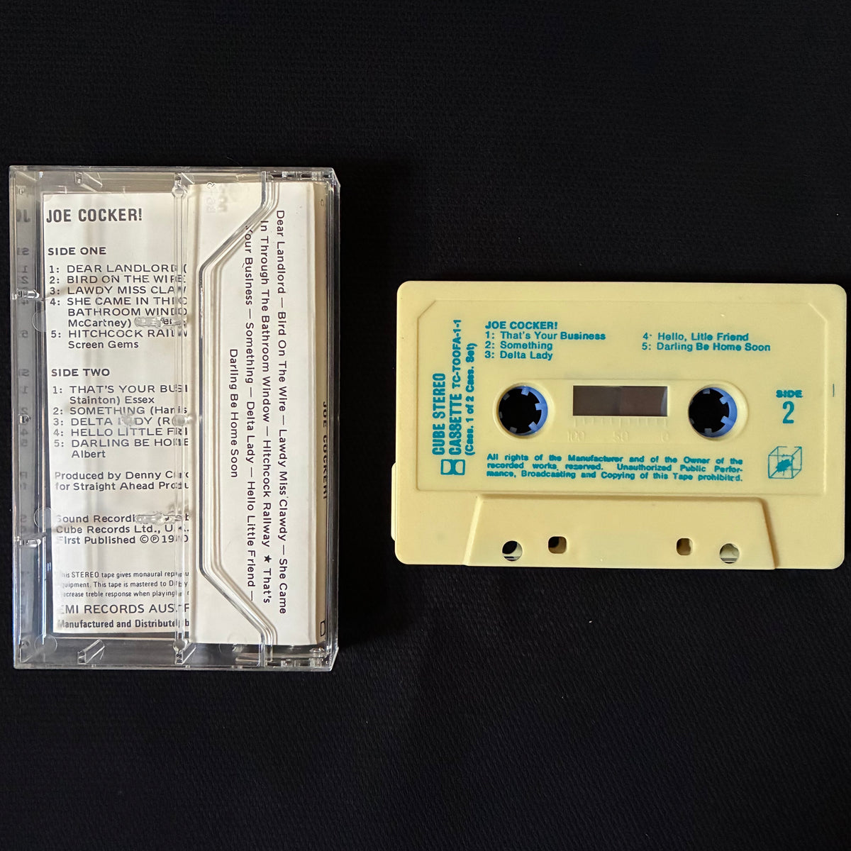 JOE COCKER - JOE COCKER! (USED CASSETTE AUS)