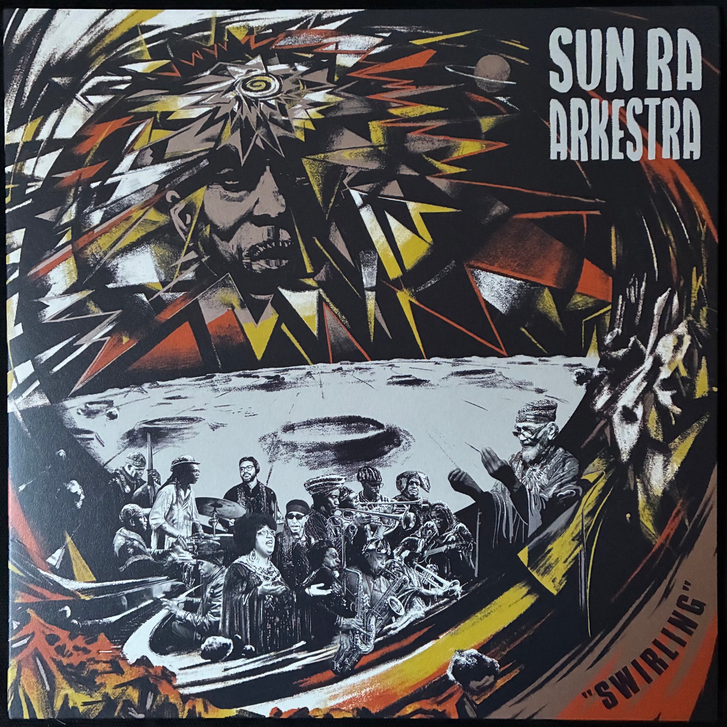 SUN RA ARKESTRA - SWLIRLING (2LP) (GOLD COLOURED) (USED VINYL 2020 UK/EU M-/M-)