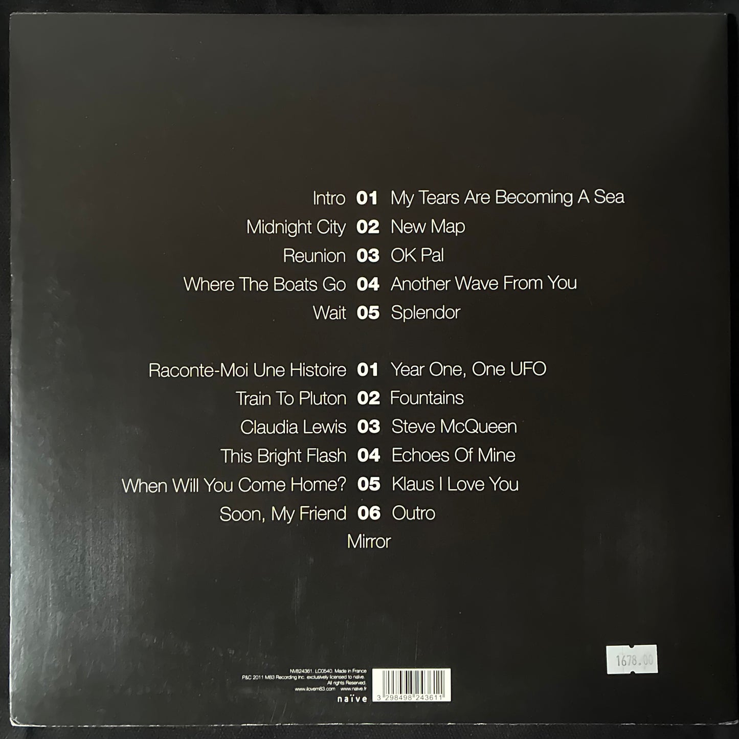 M83. - HURRY UP, WE'RE DREAMING (2LP) (USED VINYL 2011 EU EX+/EX+)