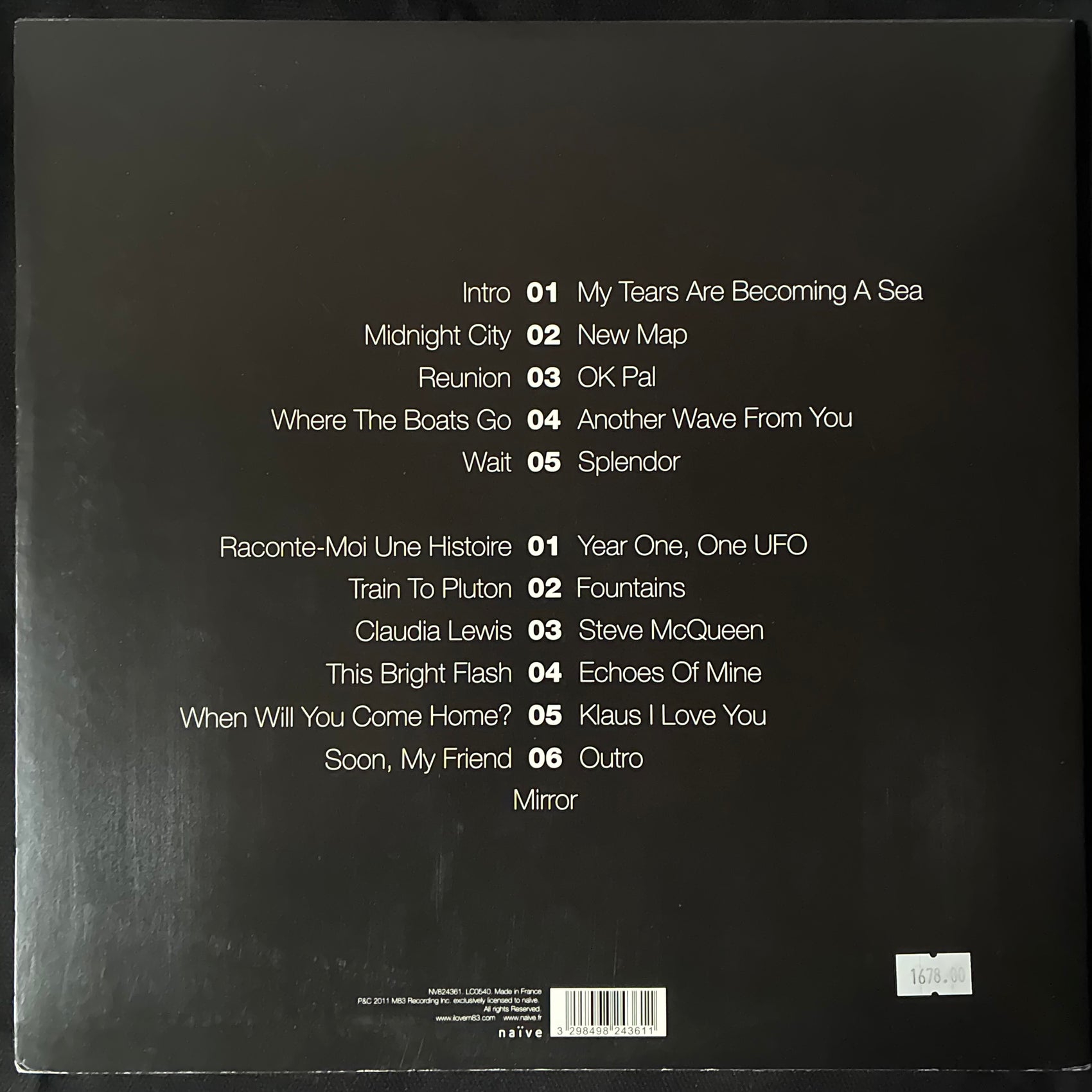 M83. - HURRY UP, WE'RE DREAMING (2LP) (USED VINYL 2011 EU EX+/EX+)