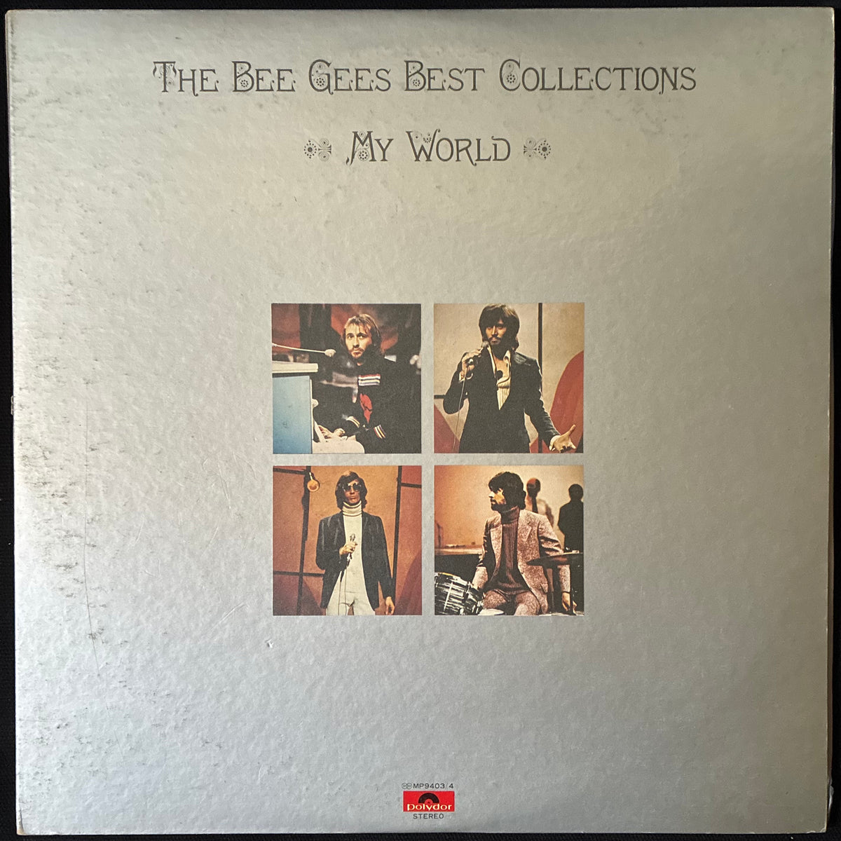 BEE GEES - MY WORLD : THE BEE GEES BEST COLLECTIONS (2LP) (USED VINYL 1972 JAPAN EX/EX-)