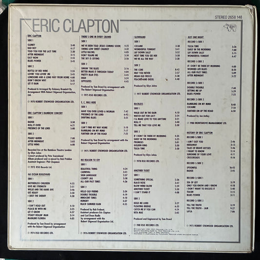 ERIC CLAPTON - ERIC CLAPTON (13LP BOX SET) (USED VINYL 1981 AUS M-/M-/EX-)