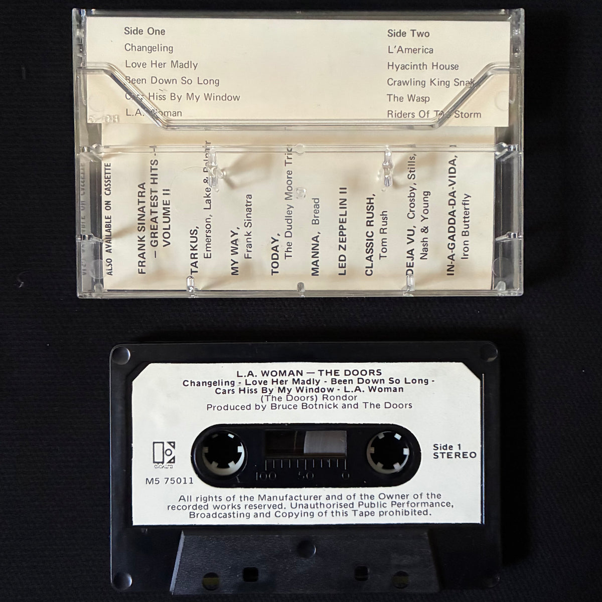 DOORS - L.A. WOMAN (USED CASSETTE 1971 AUS)