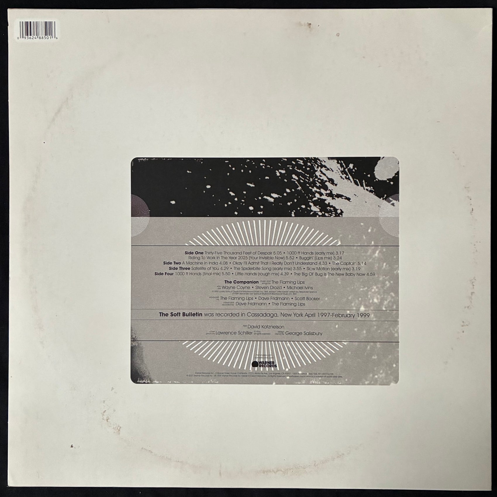 FLAMING LIPS - THE SOFT BULLETIN COMPANION (2LP) (SILVER COLOURED) (USED VINYL 2021 M-/M-)