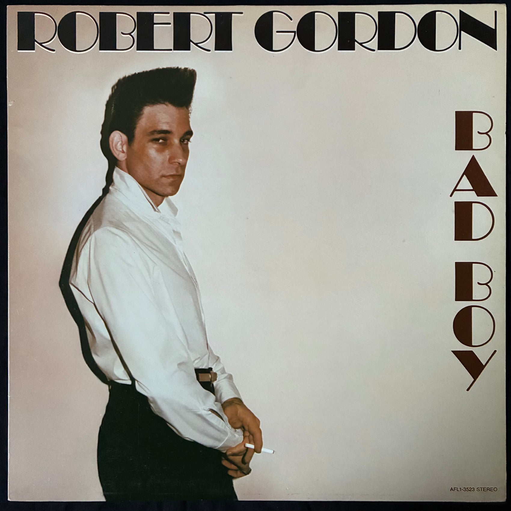 ROBERT GORDON - BAD BOY (USED VINYL 1980 CANADA M-/EX+)