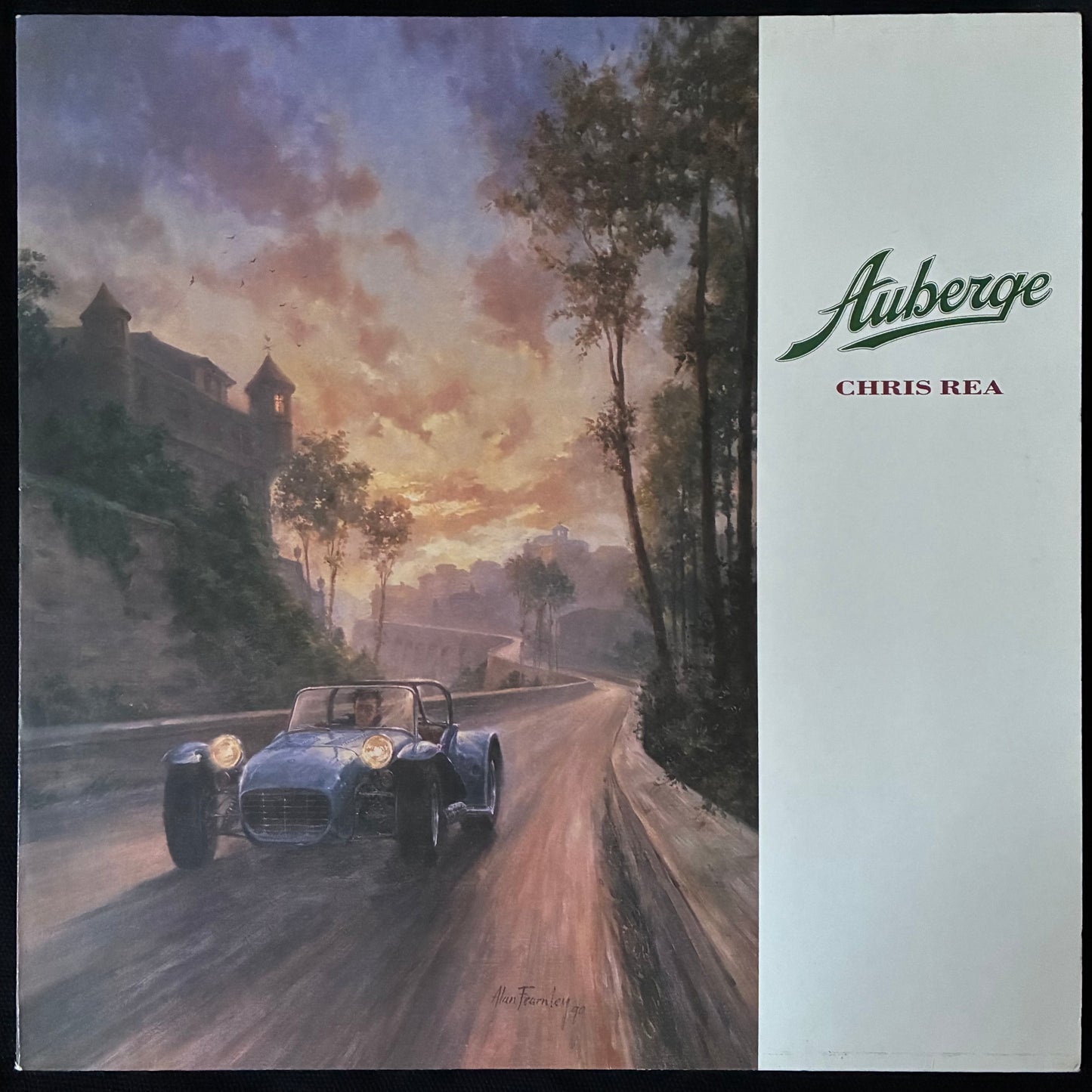 CHRIS REA - AUBERGE (USED VINYL 1991 UK/EU M-/M-)