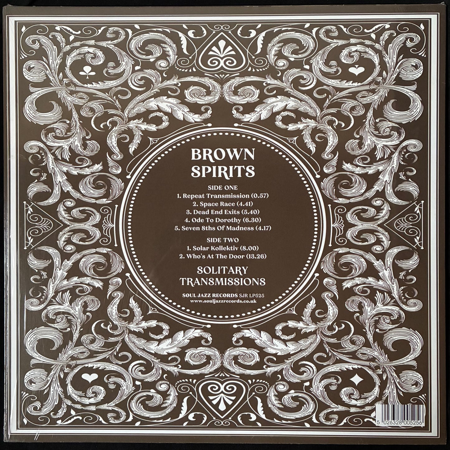 BROWN SPIRITS - SOLITARY TRANSMISSION (USED VINYL 2023 UK M-/M-)