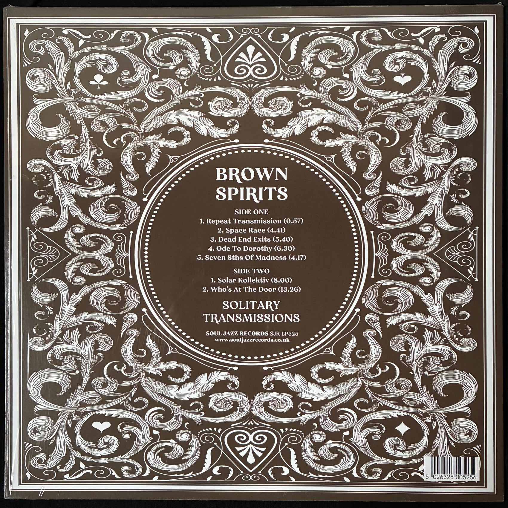 BROWN SPIRITS - SOLITARY TRANSMISSION (USED VINYL 2023 UK M-/M-)