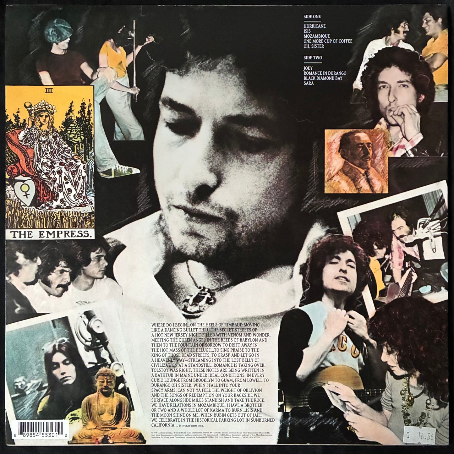 BOB DYLAN - DESIRE (USED VINYL 2017 EU M-/M-)