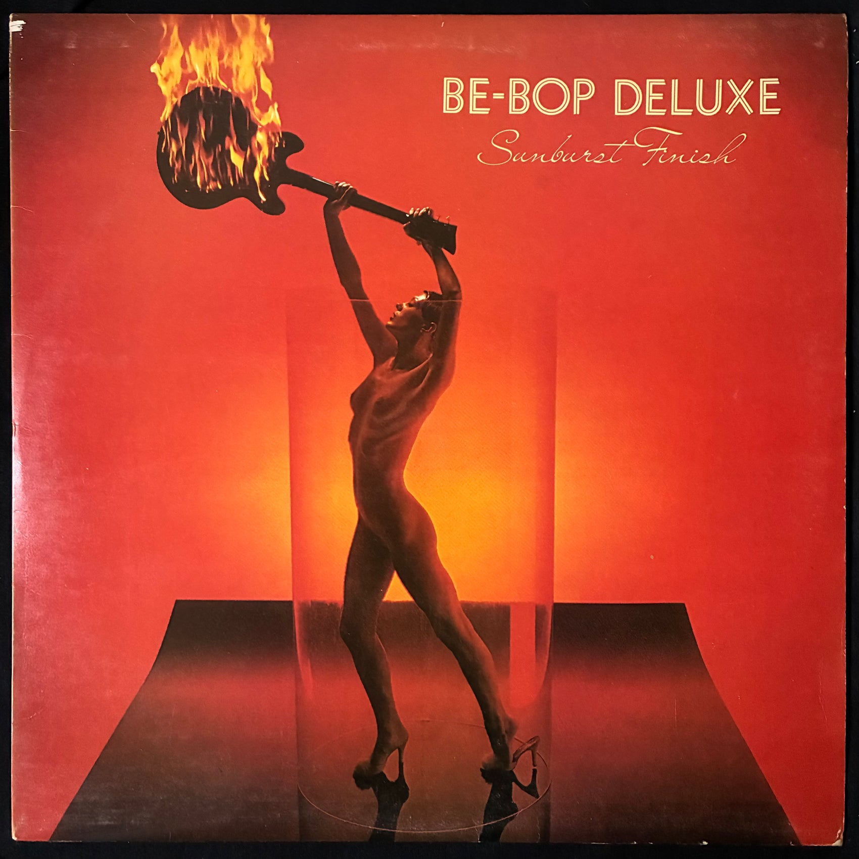 BE-BOP DELUXE - SUNBURST FINISH (USED VINYL 1976 UK EX-/EX)