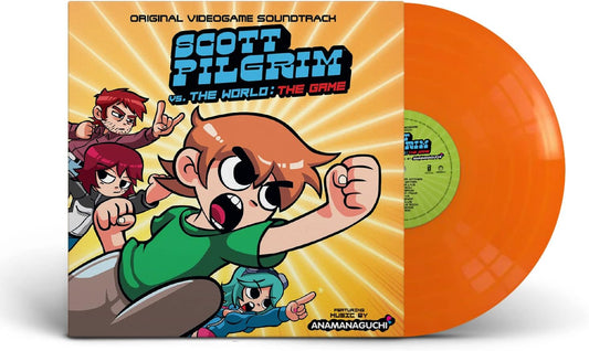 ANAMANAGUCHI - SCOTT PILGRIM VS. THE WORLD : THE GAME (ORANGE COLOURED) VINYL
