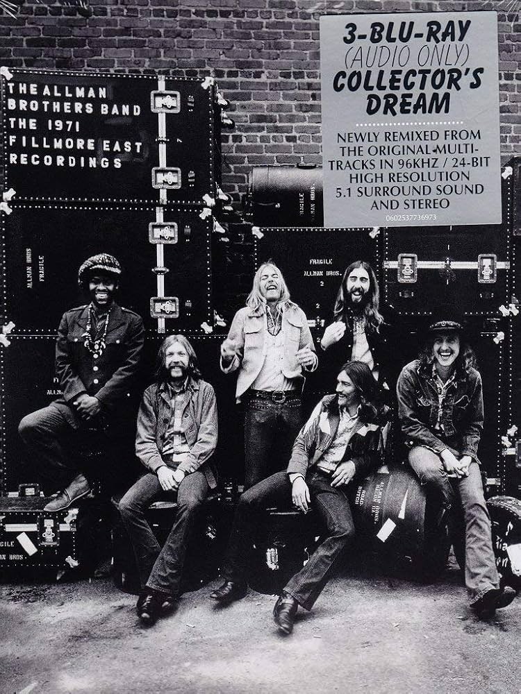 ALLMAN BROTHERS BAND - THE 1971 FILLMORE EAST RECORDINGS (3 DISC+BOOKLET) BLU RAY AUDIO