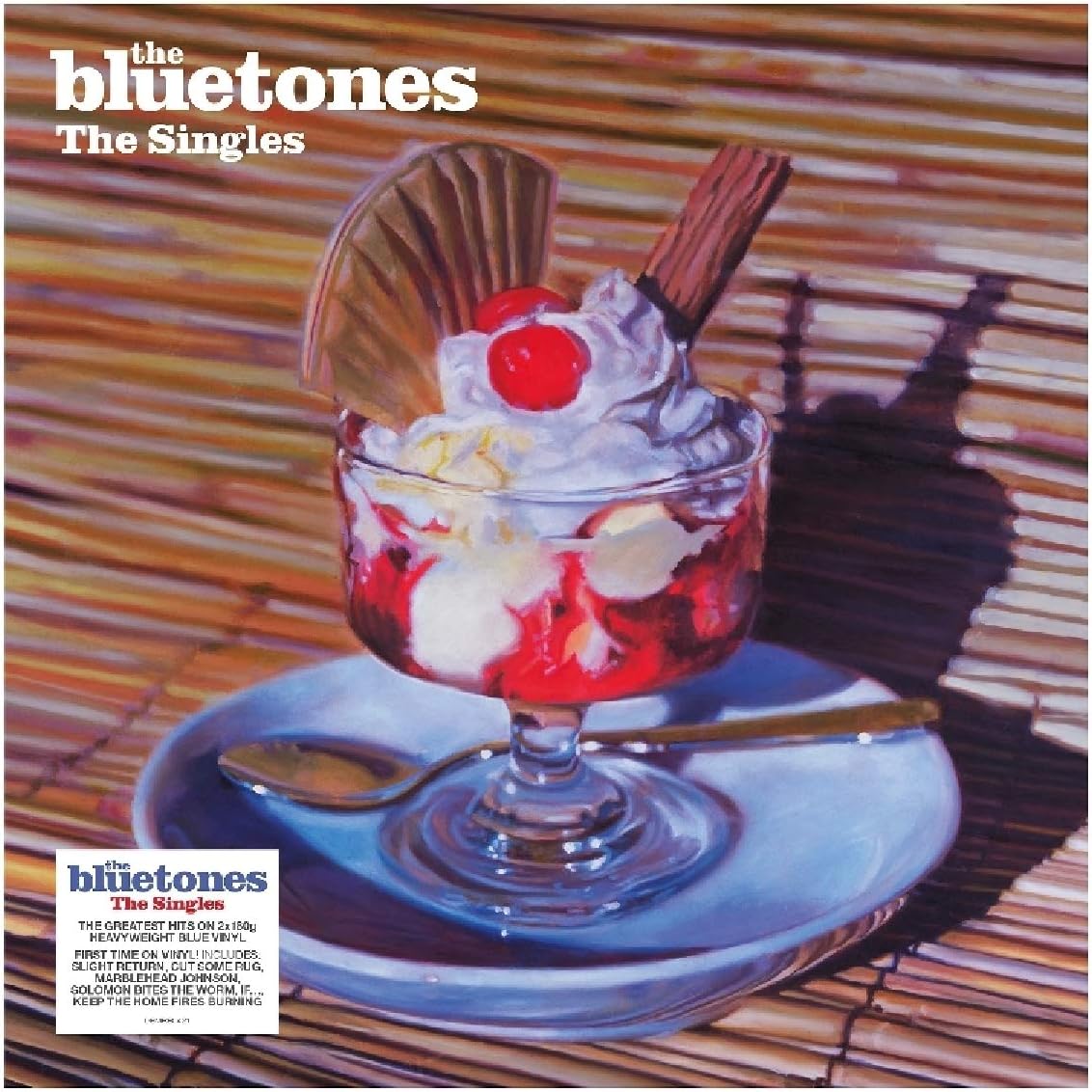 BLUETONES - THE SINGLES (2LP) (SIGNED!) (BLUE COLOURED) VINYL