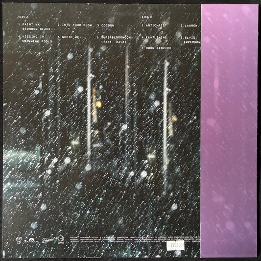 HOLLY HUMBERSTONE - PAINT MY BEDROOM BLACK (PURPLE MARBLED) (SIGNED) (USED VINYL 2023 UK/EU M-/M-)