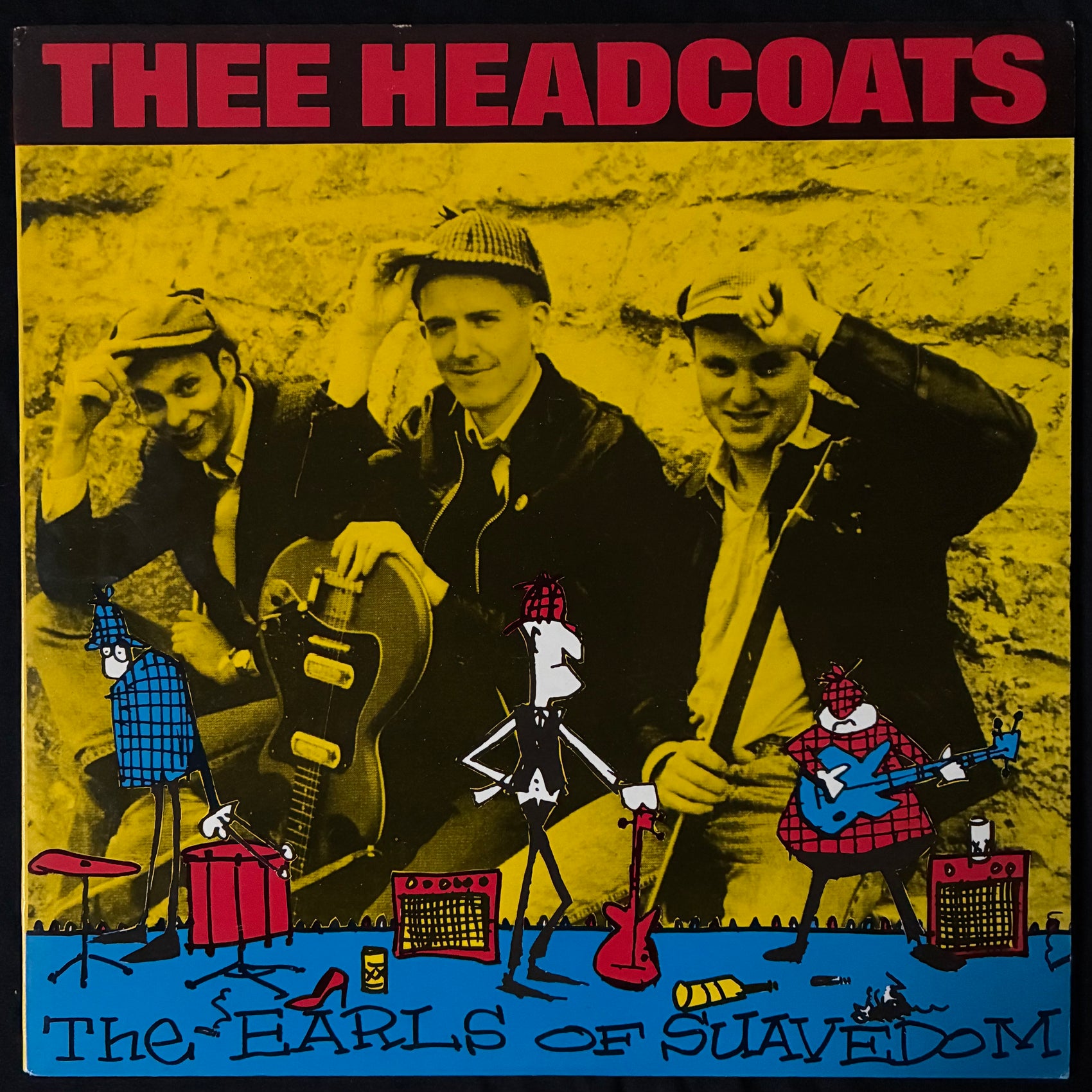 THEE HEADCOATS - THE EARLS OF SUAVEDOM (USED VINYL 1989 US M-/M-)