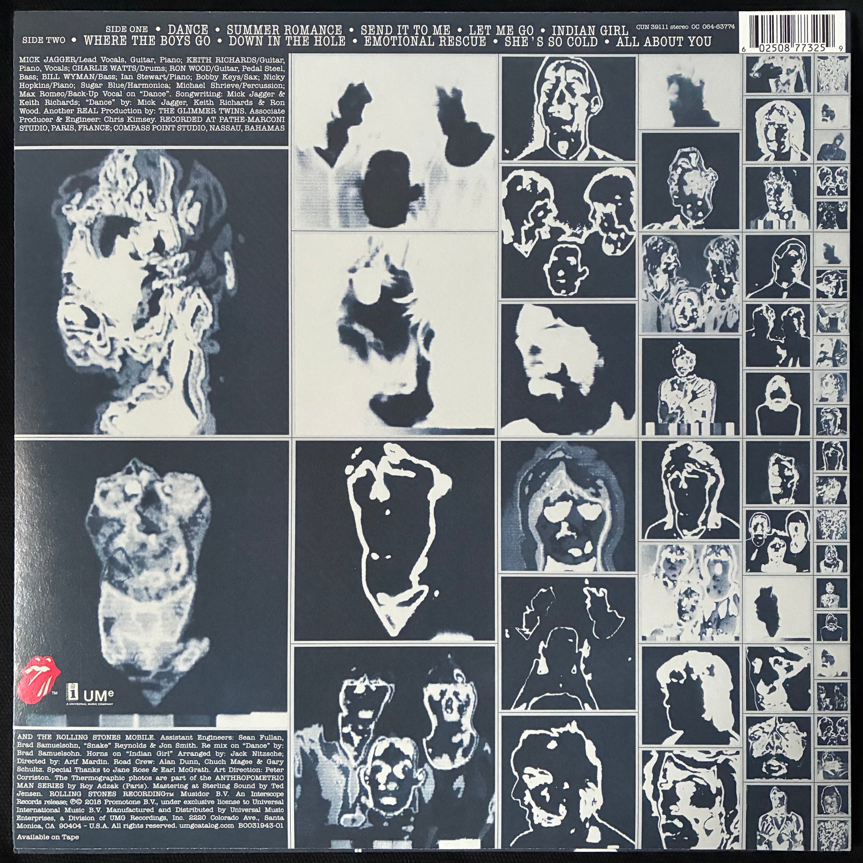 ROLLING STONES - EMOTIONAL RESCUE (180GM) (HALF SPEED REMASTERED) (USED VINYL 2018 US M-/M-)